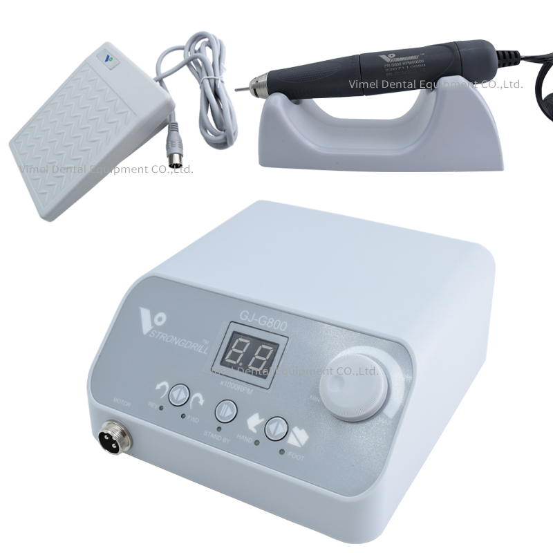 Dental Lab Micromotor 50K Rpm - ชุดขัดเงาไมโครมอเตอร์สำหรับงานทันตกรรม G800 ความเร็วสูง 50K RPM สำหรับงานทันตกรรมที่ต้องการความแม่นยำ