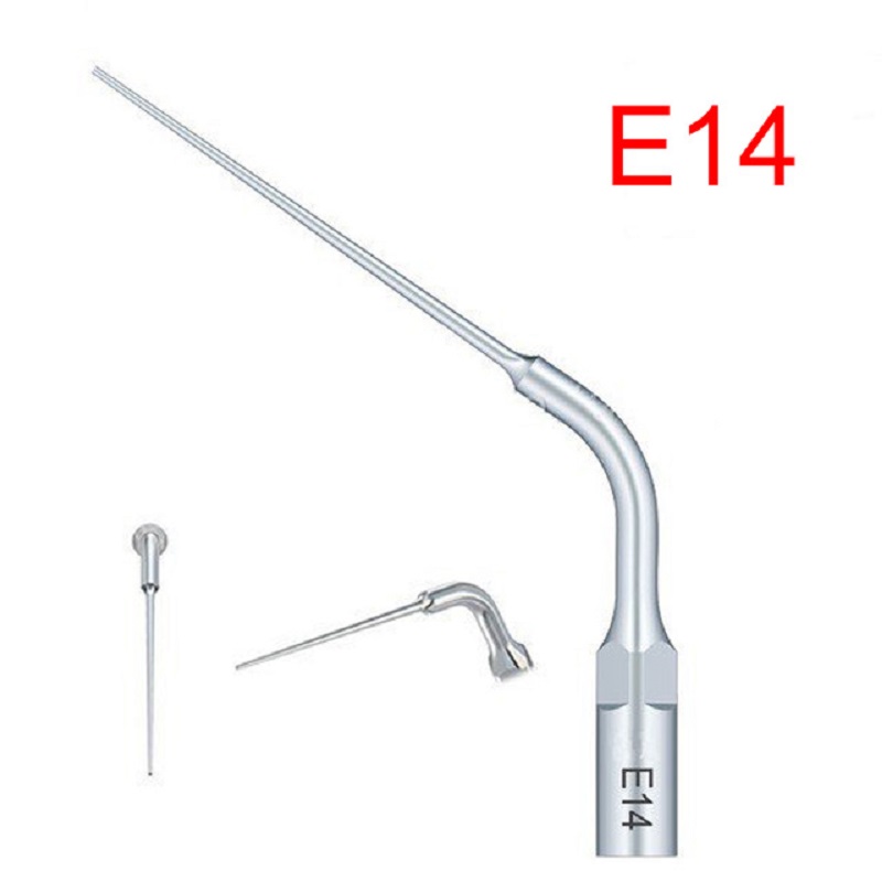 Dental Ultrasonic Scaler - หัวขัดฟันอัลตราโซนิก 5 ชิ้น รุ่น E14 สำหรับการฟอกสีฟันและการขูดคราบเหนือเหงือก