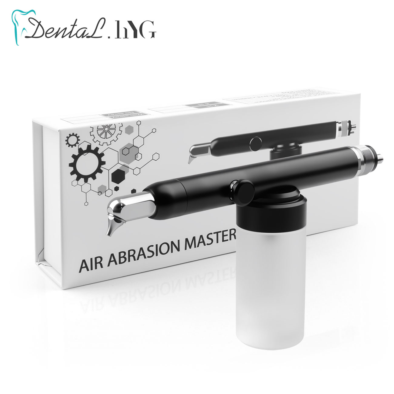 Dental Lab Dust Collector - เครื่องพ่นทรายขัดฟันแบบไมโครบลาสเตอร์ อลูมิเนียมออกไซด์ สำหรับงานทันตกรรม ใช้ได้ทั้งแบบมีน้ำและไม่มีน้ำ
