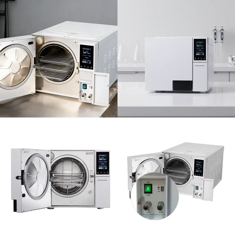 Dental Autoclave Sterilizer 18L - สำหรับเครื่องนึ่งฆ่าเชื้อทางทันตกรรมแบบสุญญากาศ อุณหภูมิสูง ขนาด 18 ลิตร และ