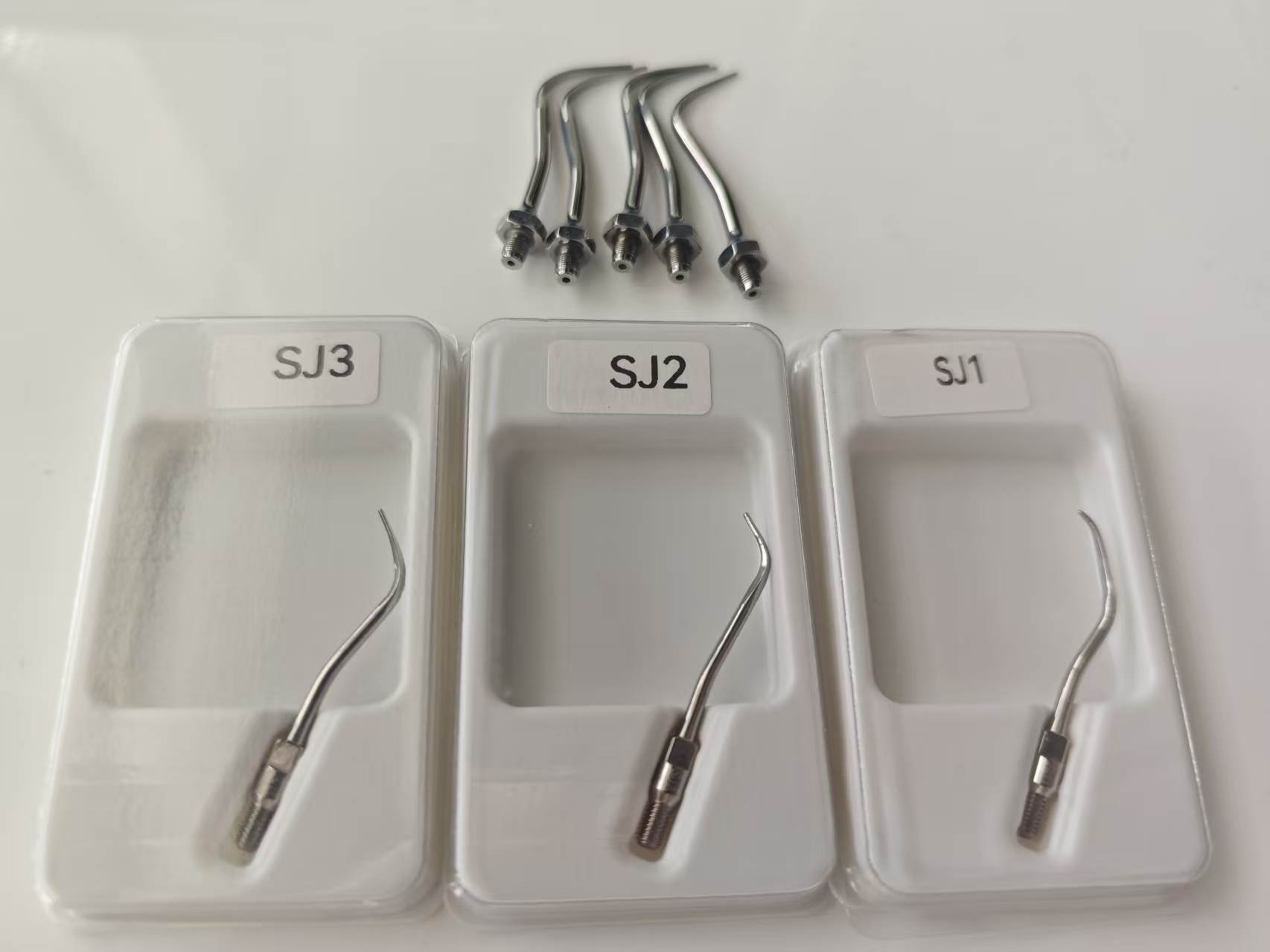 Dental Ultrasonic Scaler - 5PCS เครื่องขูดหินปูนอัลตราโซนิกทางทันตกรรม SJ1-SJ3 A1 มัลติฟังก์ชั่นเข้ากันได้กับเครื่องขูดหินปูน NSK