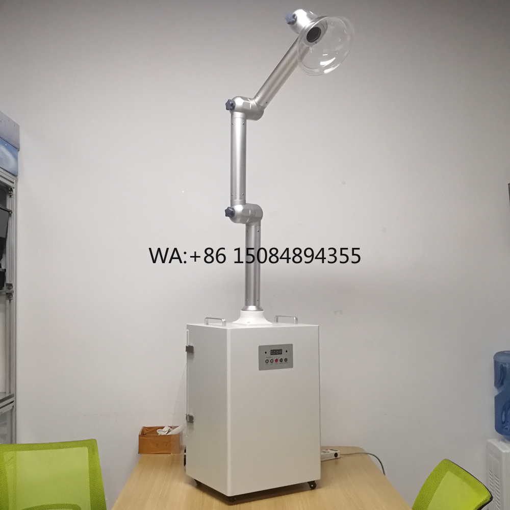 Dental Lab Dust Collector - เครื่องดูดฝุ่นสำหรับคลินิกทันตกรรมรุ่นใหม่ พร้อมแผ่นกรองอากาศ HEPA สำหรับห้องปฏิบัติการ ดูดฝุ่นละอองและละอองฝอยภายนอกช่องปาก
