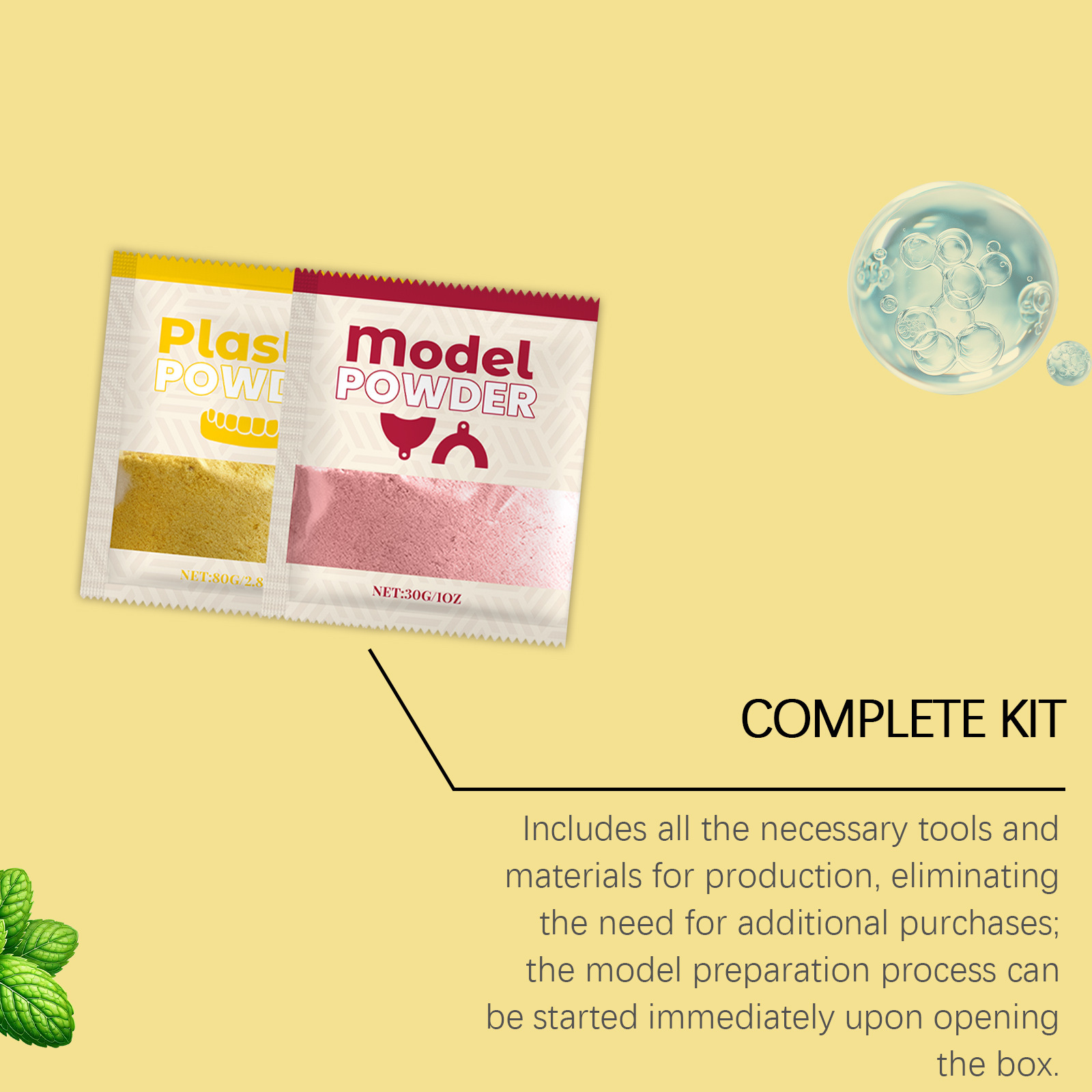 ชุดโมเดลฟัน DIY ชุดทำพิมพ์ฟัน  - Dental Impression Material Kit บทวิจารณ์และราคา