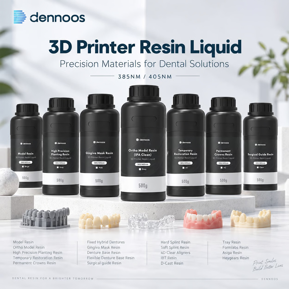 เรซินสำหรับเครื่องพิมพ์ 3 มิติ - Dental 3D Printer Resin บทวิจารณ์และราคา