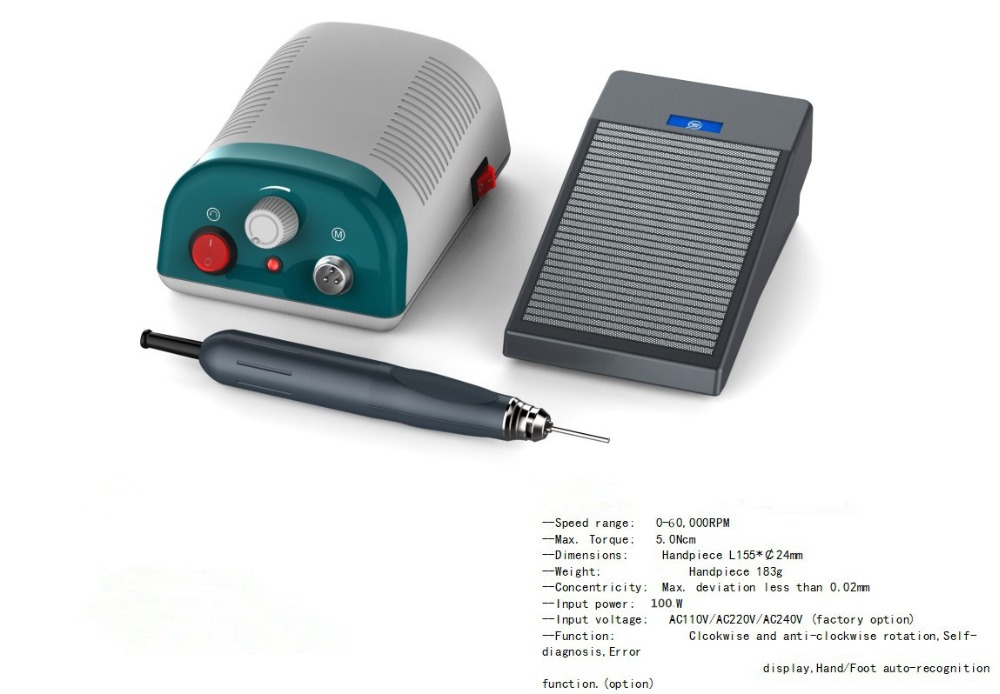 เครื่องขัดฟันสำหรับงานแล็บ ไมโ - Dental Lab Micromotor 50K Rpm บทวิจารณ์และราคา