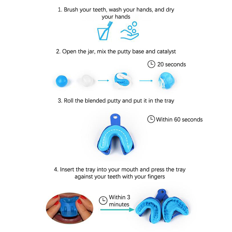 ทันตกรรม Impression วัสดุ Ligh - Dental Impression Material Kit บทวิจารณ์และราคา