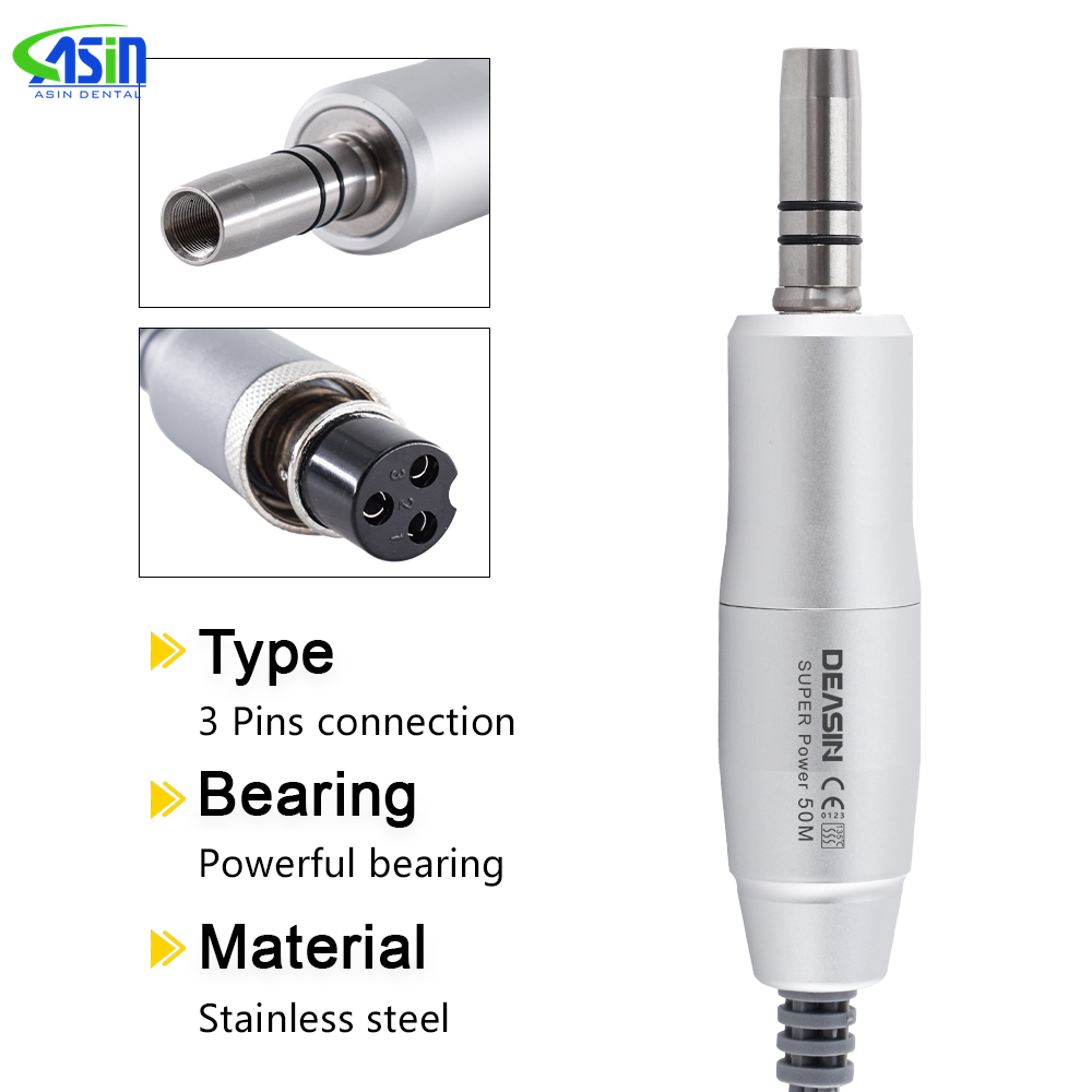 มอเตอร์ไฟฟ้าไร้แปรงถ่าน HOT De - Dental Lab Micromotor 50K Rpm บทวิจารณ์และราคา