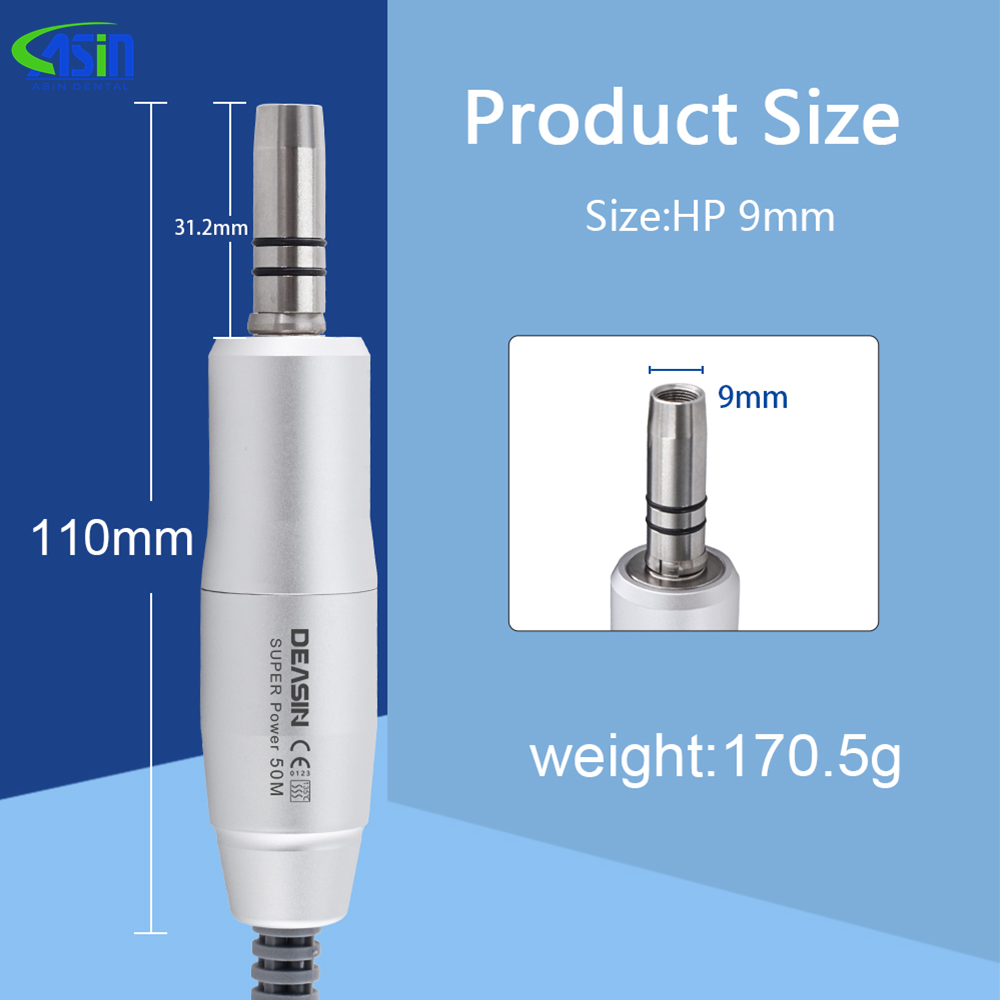 มอเตอร์ไฟฟ้าไร้แปรงถ่าน HOT De - Dental Lab Micromotor 50K Rpm บทวิจารณ์และราคา