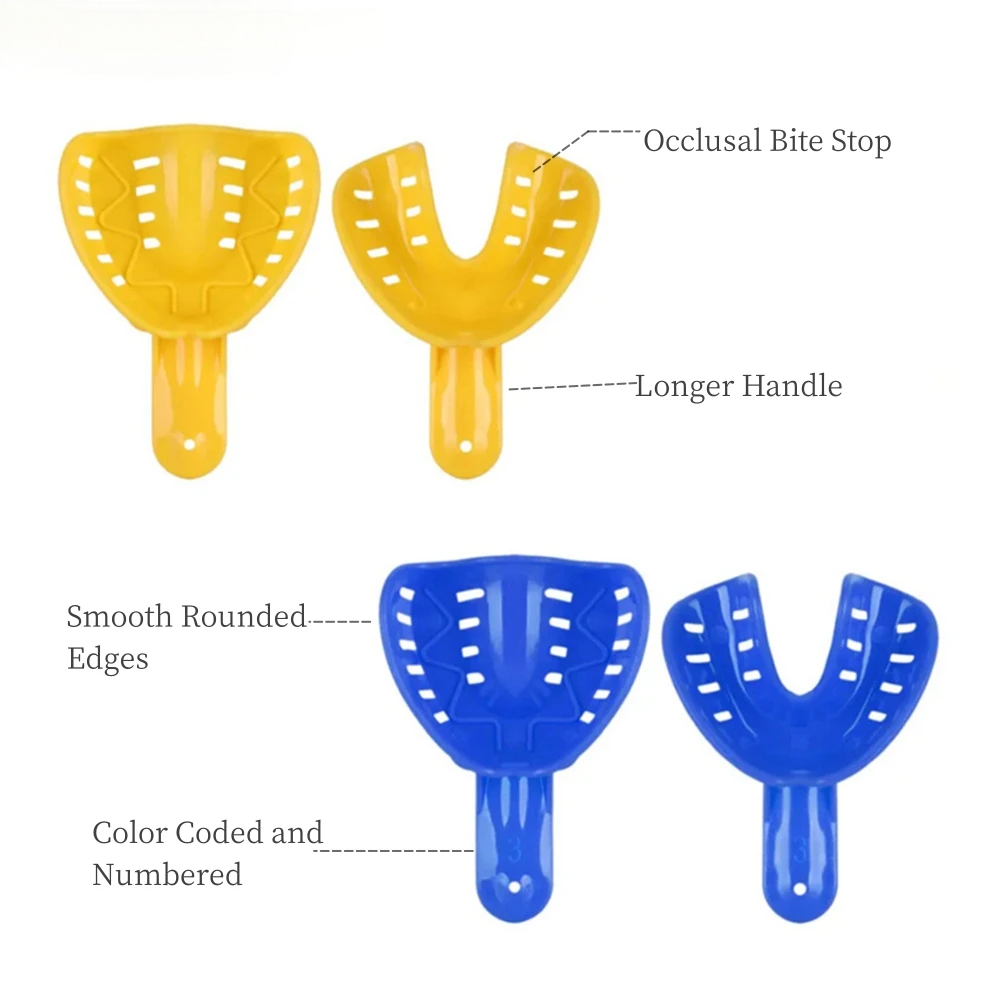 12 ชิ้น/เซ็ตพลาสติกทิ้งทันตกรร - Dental Impression Material Kit บทวิจารณ์และราคา