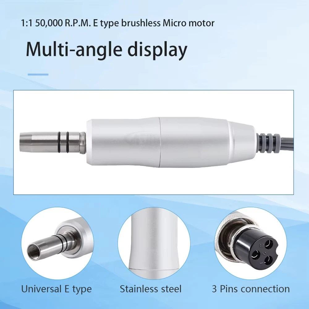 หัวขัดแบบไร้แปรงถ่าน E-type 50 - Dental Lab Micromotor 50K Rpm บทวิจารณ์และราคา