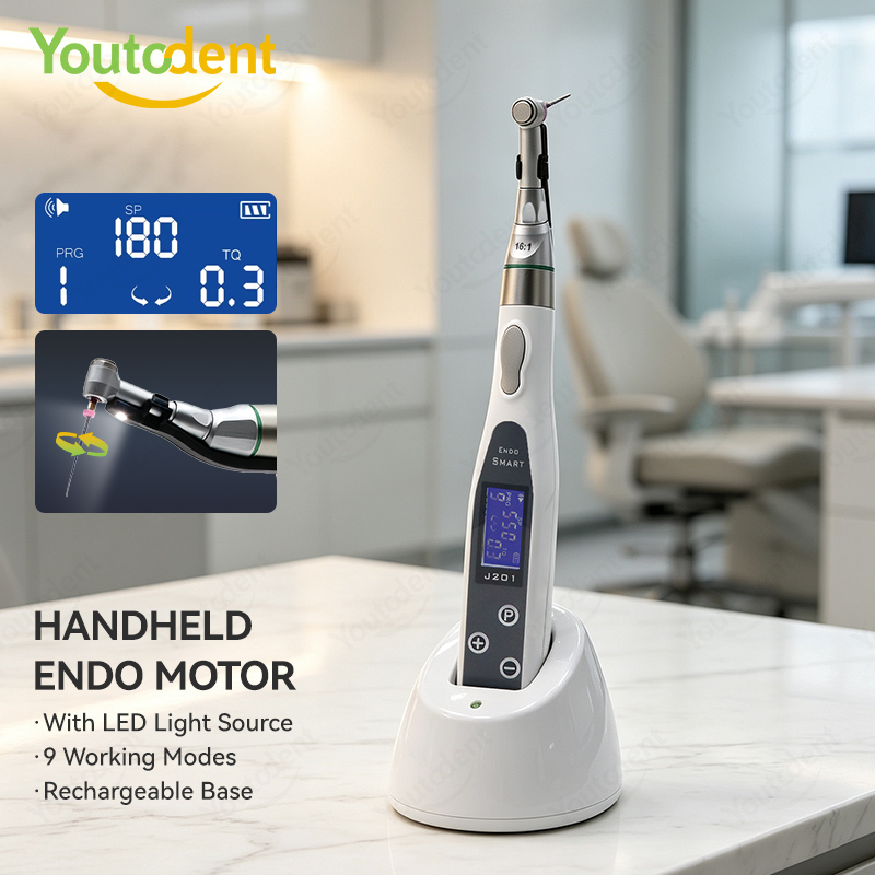 ชุดมอเตอร์เอ็นโดไร้สาย Youtode - Dental Endo Motor Apex Locator บทวิจารณ์และราคา