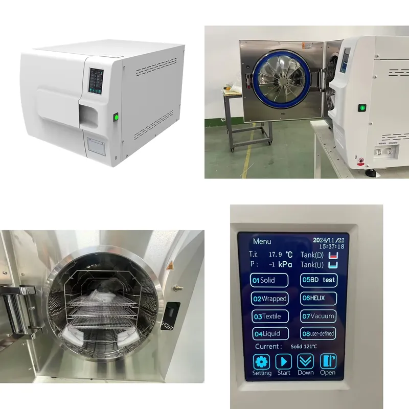 สำหรับเครื่องนึ่งฆ่าเชื้อด้วยไ - Dental Autoclave Sterilizer 18L บทวิจารณ์และราคา