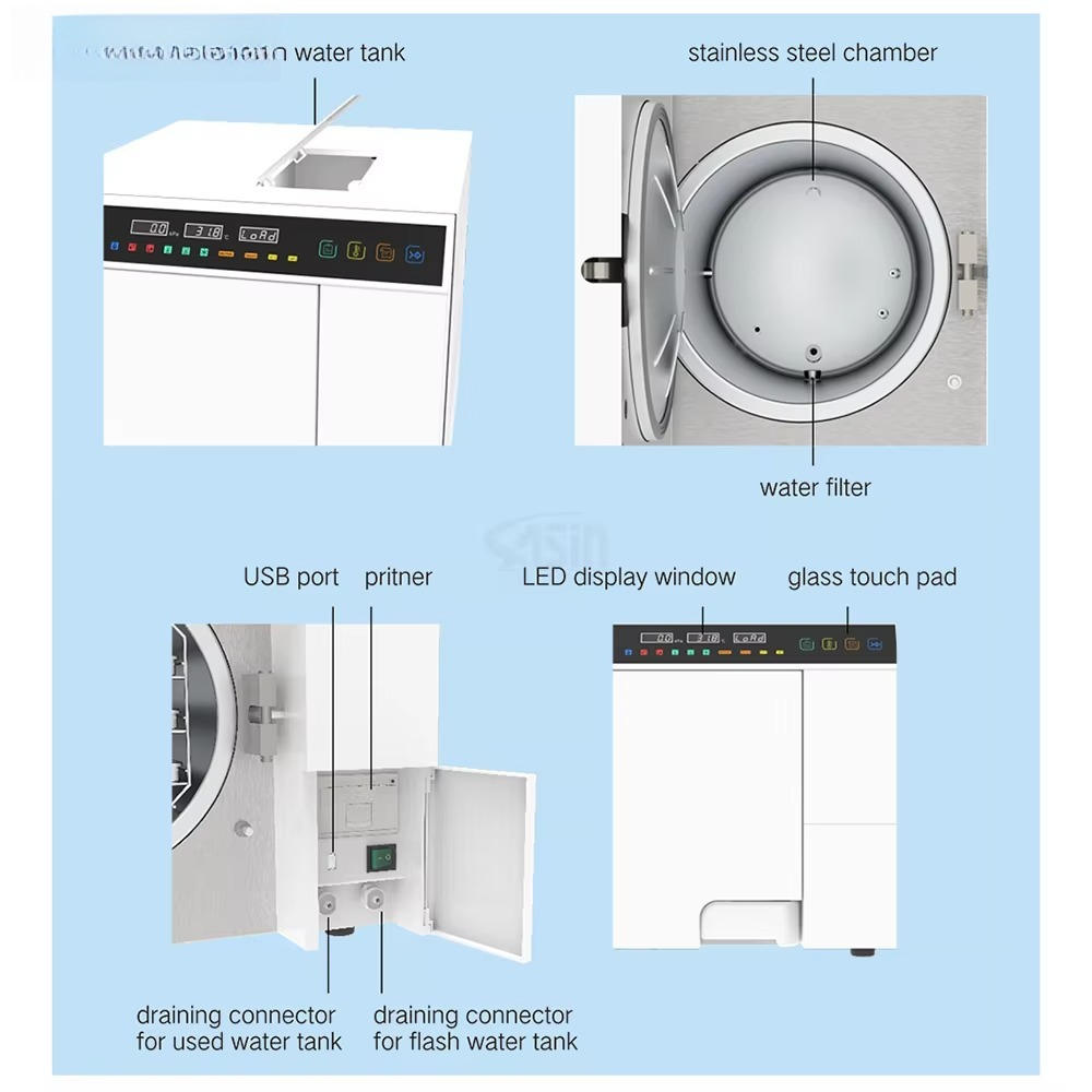 เครื่องนึ่งฆ่าเชื้อทางทันตกรรม - Dental Autoclave Sterilizer 18L บทวิจารณ์และราคา