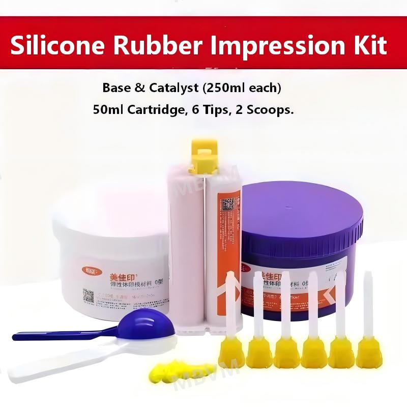ชุดวัสดุซิลิโคนสำหรับการพิมพ์ฟ - Dental Impression Material Kit บทวิจารณ์และราคา